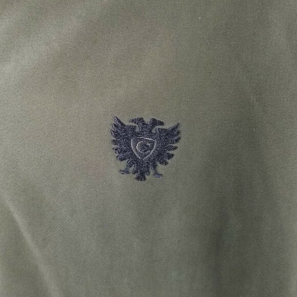 Turtleson Full Zip Jacket Windbreaker Mens Large Gray Green Activewear Golf - Picture 7 of 12